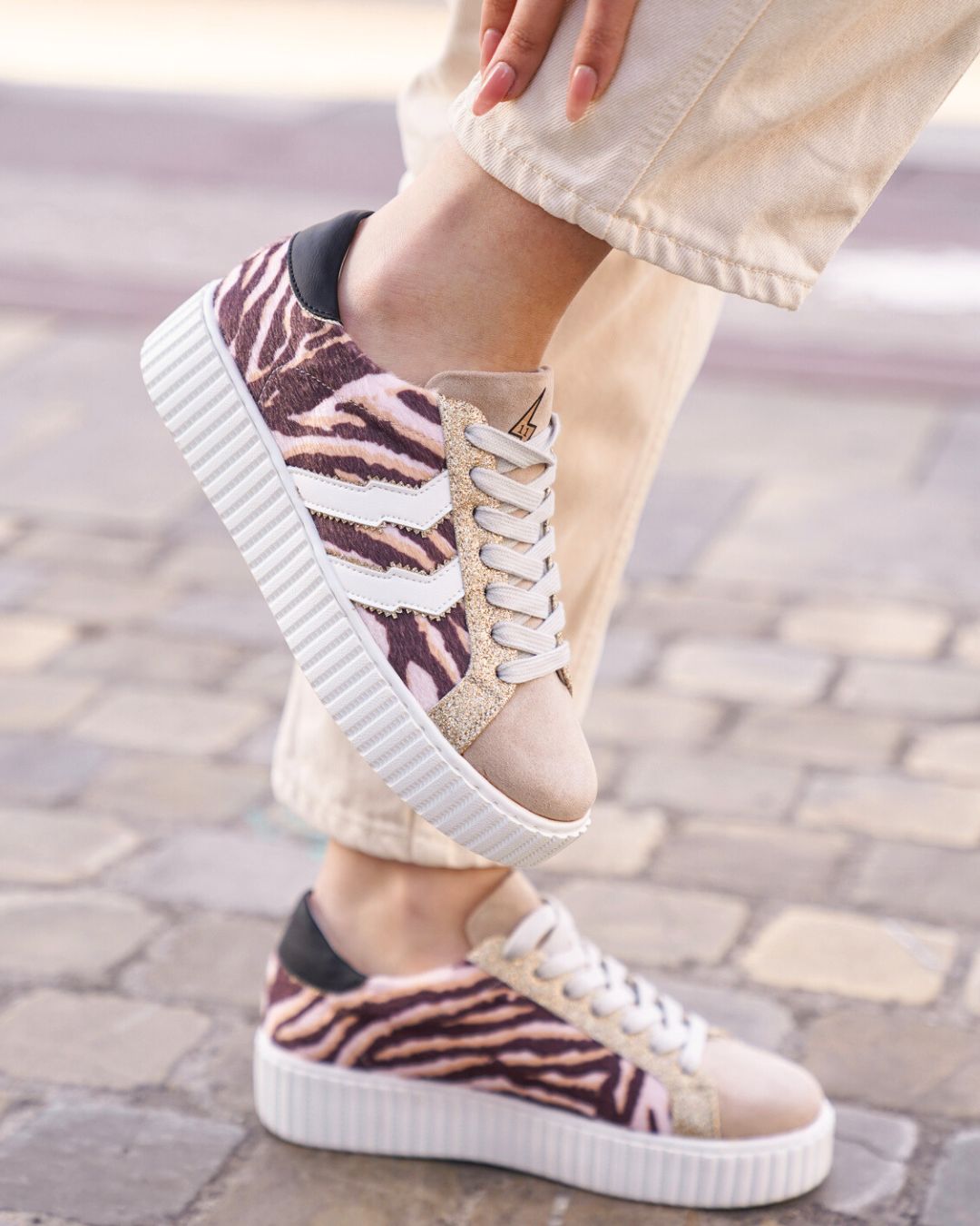 Zapatillas tigre urbanas para damas best sale