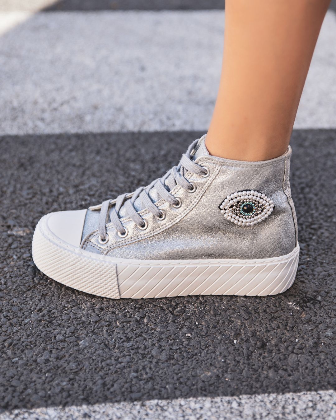 Zapatillas altas de mujer moda outlet