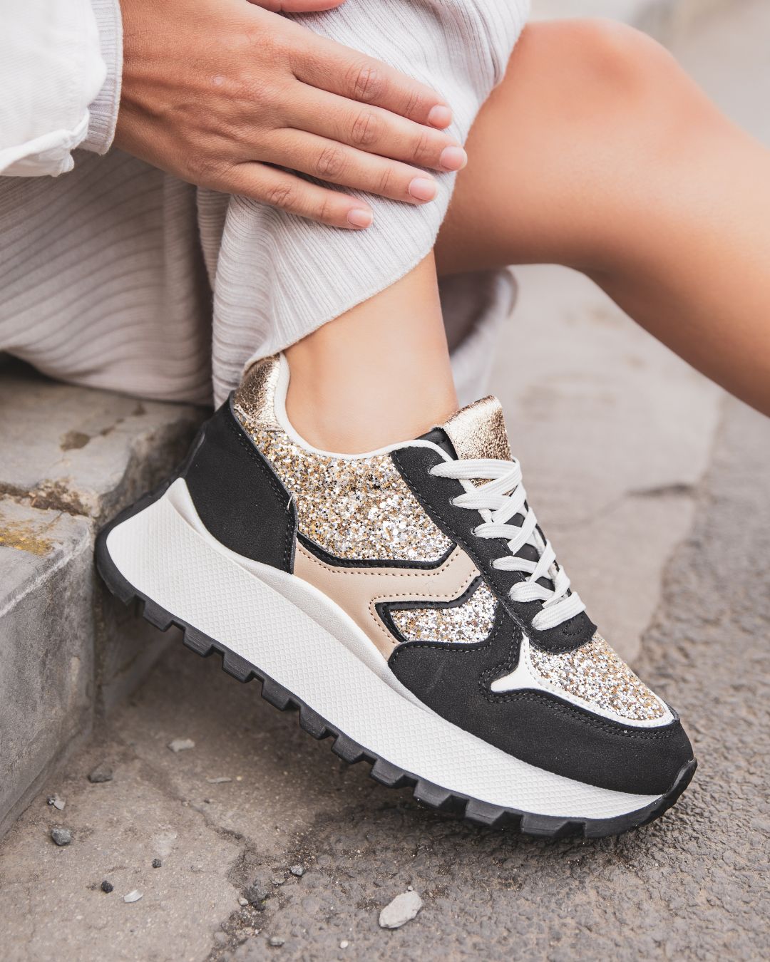 Zapatillas con plataforma 2020 best sale