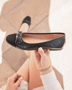 Bailarinas negras planas para mujer - Maeva - Casualmode.es